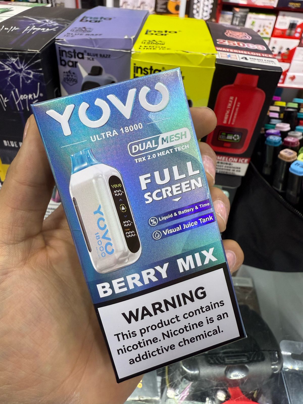Vape vaporizador ultra 18000 puff