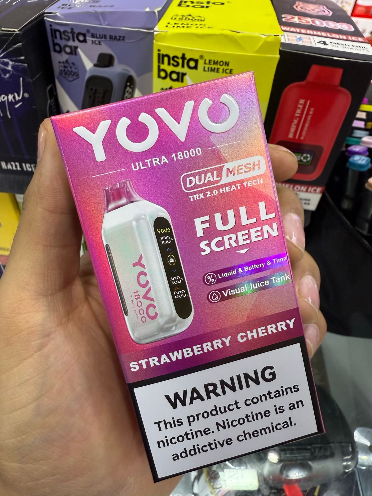 Vape vaporizador ultra 18000 puff