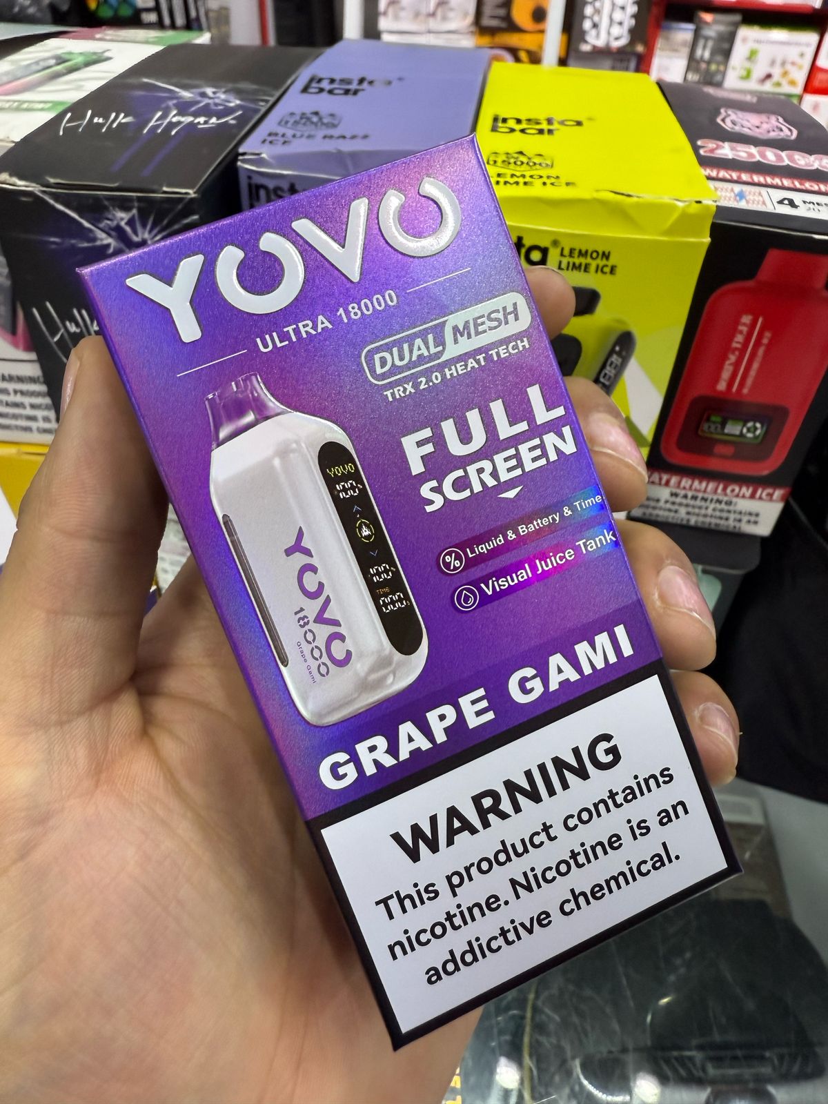Vape vaporizador ultra 18000 puff