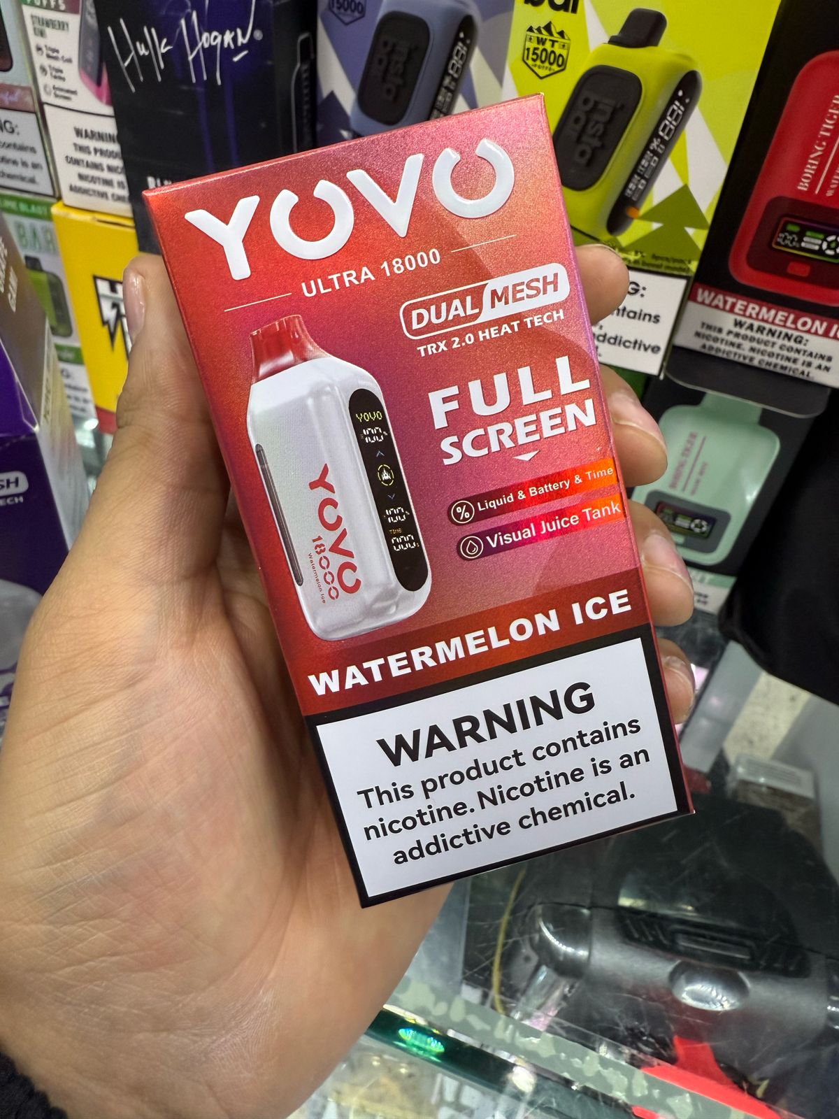Vape vaporizador ultra 18000 puff